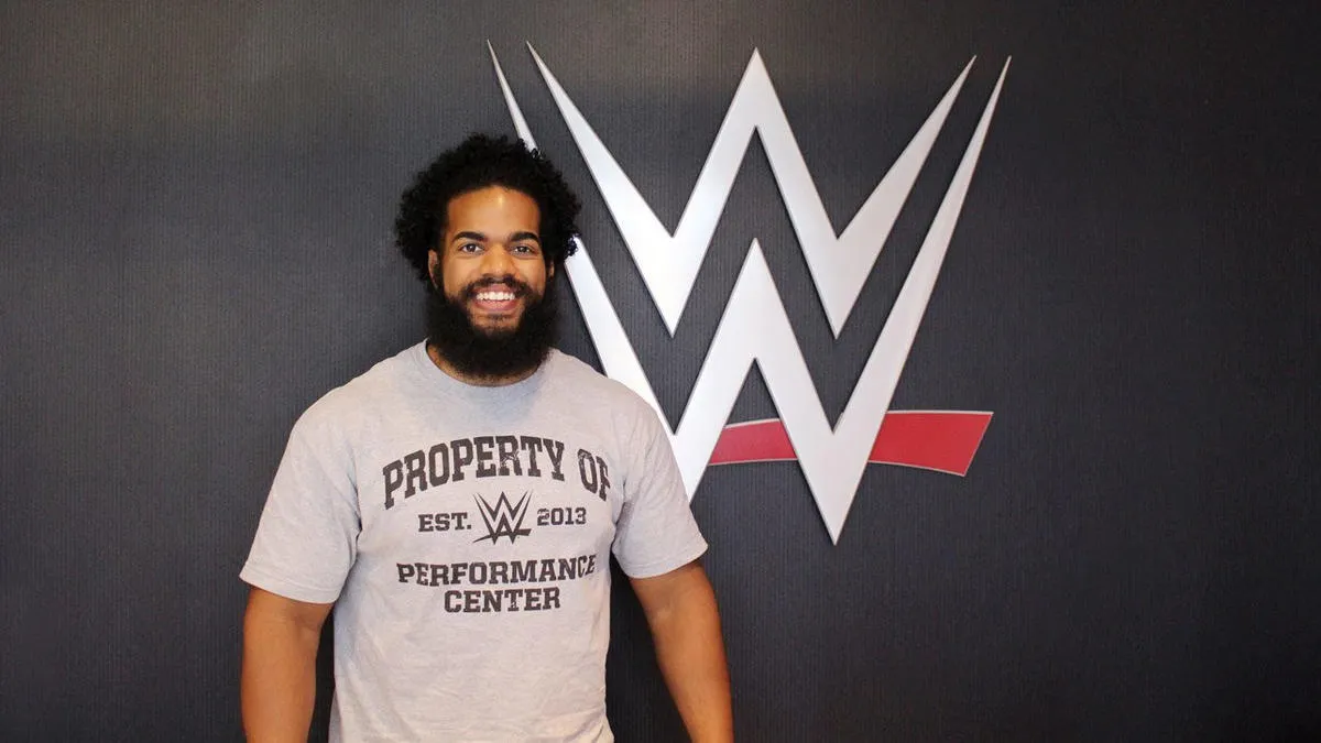 Levis Valenzuela Jr. at the WWE Performance Center in 2015