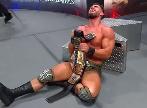 Austin Theory captures the WWE United States Championship at Survivor Series 2022