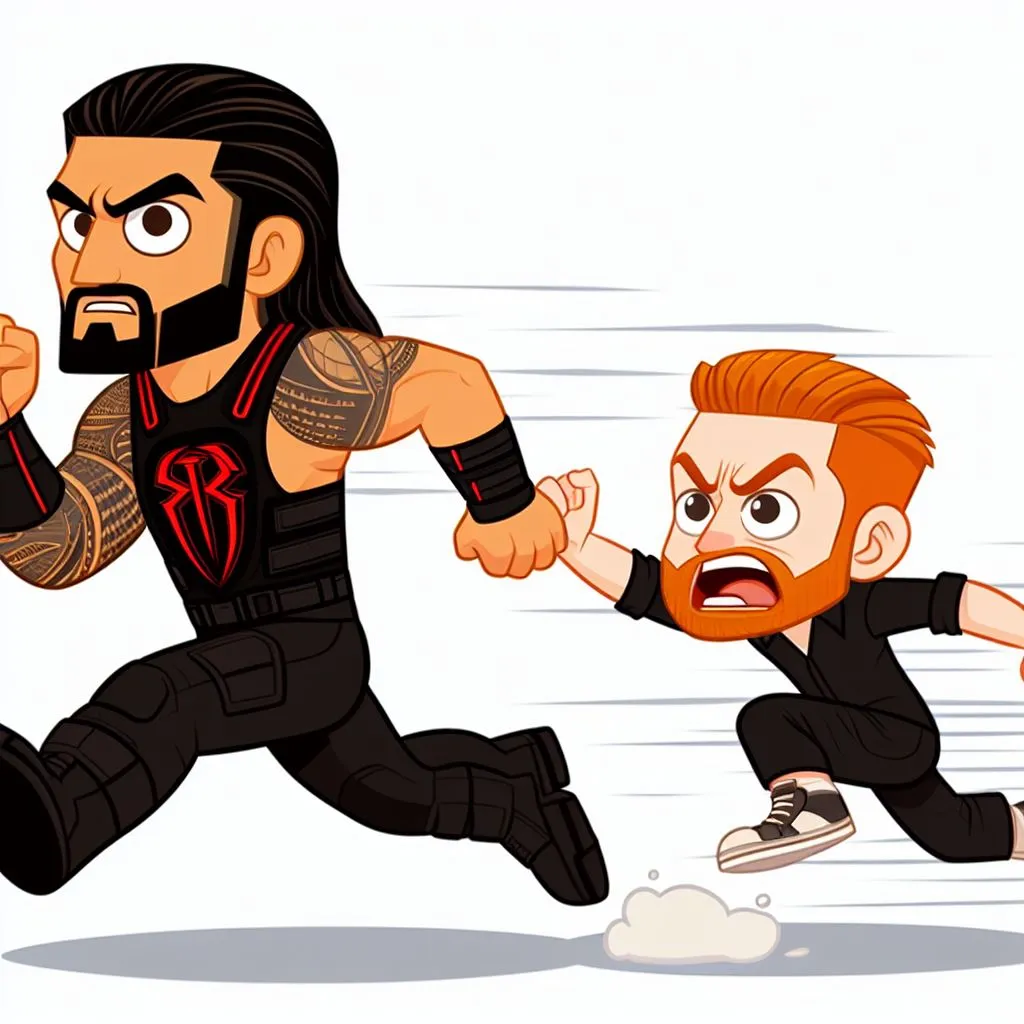 In another world, Sami Zayn would be chasing Roman Reigns